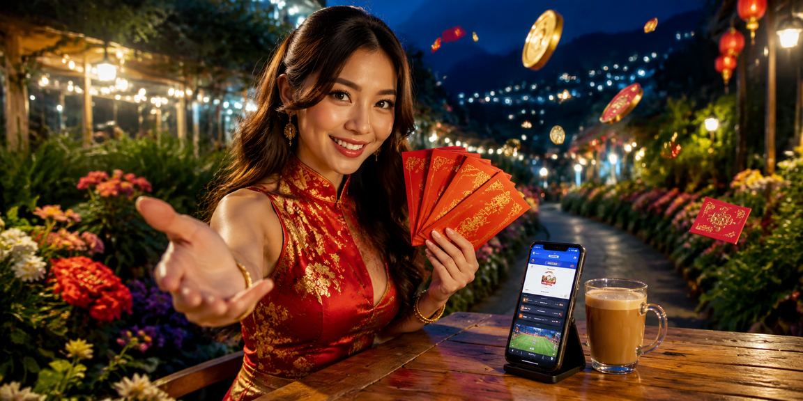 Bonus sampul merah gaya Melayu Malaysia untuk promosi perayaan