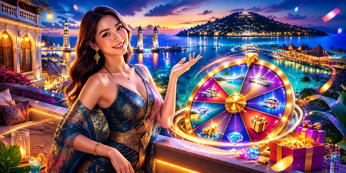Permainan roulette bergaya Melayu di Terengganu Malaysia di platform 747